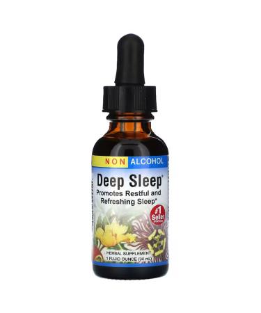 Herbs Etc., Deep Sleep, Alcohol Free, 1 fl oz (30 ml)