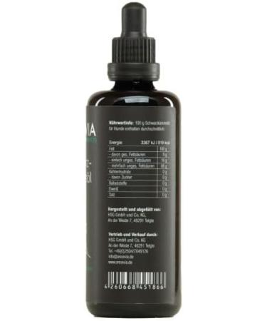 ANCEVIA Fresh Black Seed Oil 100ml for Dogs Pre-Order Now - Freshly Pressed to Order - Cold Pressed NATI Egyptian - Buy Online on GoSupps.com