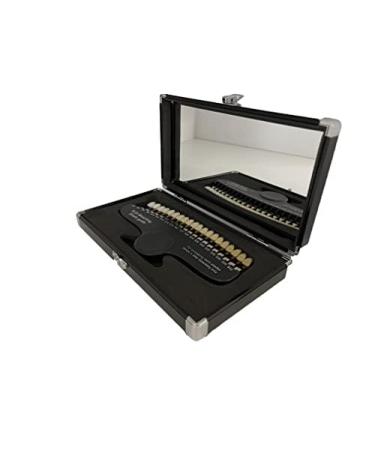 Professional Dental Color Chart with Teeth Whitening Shade Guide