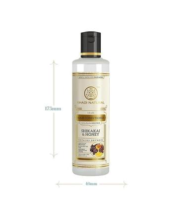 Shikakai & Honey Herbal Hair Conditioner - Nourishing Repairing & Sulphate-Free for All Hair Types - 210ml - Buy Online on GoSupps.com