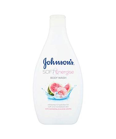 Johnson's Soft & Energise Body Wash 400ml Refresh and hydrate your skin leaving it soft and revitalised with Johnson's Body Wash. With watermelon and rose aroma.