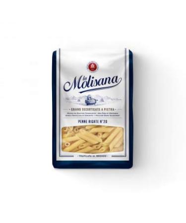 Pack of 5 La Molisana 100% Italian Penne Rigate pasta shapes No. 20 500g