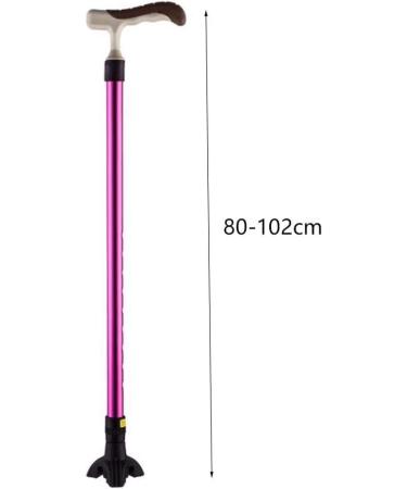 Telescopic Non Slip Crutches Crutch Height Adjustable Cane Telescopic Aluminum Walking Stick Triangle Base Portable Stick 68-92cm crutch-11.19 for Arthritis Elderly Seniors & Handicap The New - Buy Online on GoSupps.com
