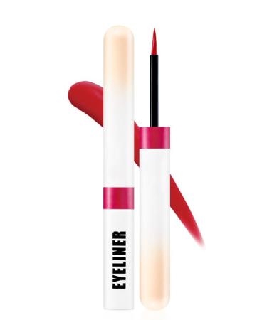 Color Eyeliner - Soft tip waterproof and quick drying 12 colors long lasting Makeup lasts forever! (5)