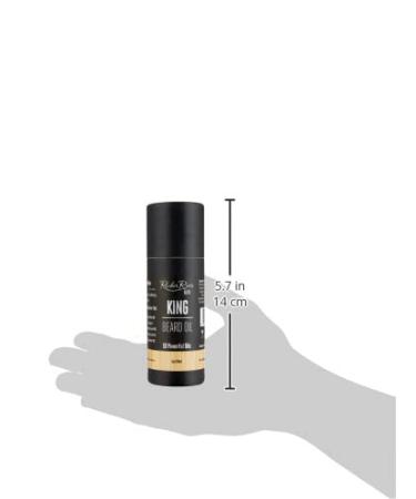 Rucker Roots x King Beard Oil - Nut-Free Blend with 10 Powerful Oils for Healthy Hair Growth, Moisture Lock, and Smooth & Shiny Results - Buy Online on GoSupps.com