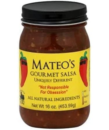 Mateos Gourmet Medium Yellow 6-Pack - 1 Pound Jars - Buy Online on GoSupps.com