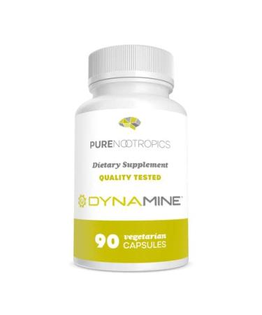 Dynamine (Methylliberine: 1 7 9-tetramethyluric Acid) 100 mg Capsules (90) | Increased Energy Focus & Alertness | in House & Rigorous 3rd Party Testing for Higher Purity & Potency