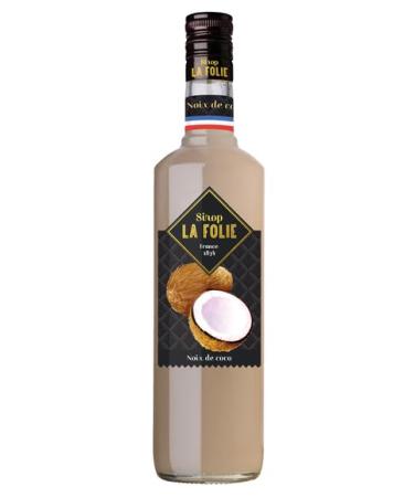 combine La Folie Syrup Coconut 70 cl Saumur