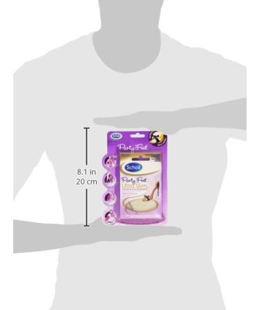 Scholl Gel Pad - Transparent Arch Support | Pain Relief for Feet | 1 Pair - International Shipping Available - Buy Online on GoSupps.com