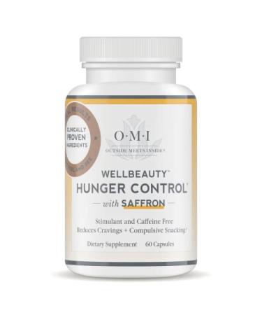 NAOMI OMI WELLBEAUTY Hunger Control with Saffron Extract Plus Gloslim Spicefruit Supports Mood and Healthy Weight Keto Pills 60 Count