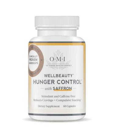 NAOMI OMI WELLBEAUTY Hunger Control with Saffron Extract Plus Gloslim Spicefruit Supports Mood and Healthy Weight Keto Pills 60 Count