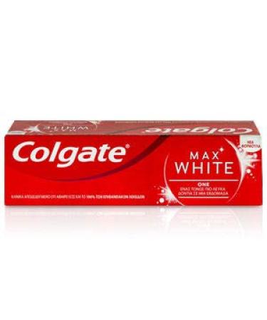 3x COLGATE MAX WHITE One MAX WHITE one 75ML Toothpaste Toothpaste Tooth
