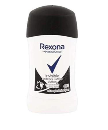 Buy REXONA Women MotionSense Invisible Black + White 48h Anti-Perspirant Solid Stick - 40ml | International Shipping Available - Buy Online on GoSupps.com