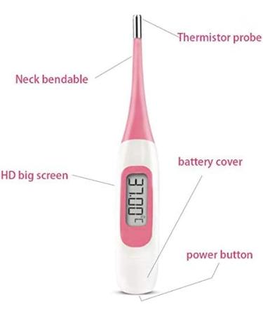 Basal Thermometer Noondl Provides Accurate Basal Readings for Pregnacy Simple to Use Basal Temperature Thermometer - Buy Online on GoSupps.com