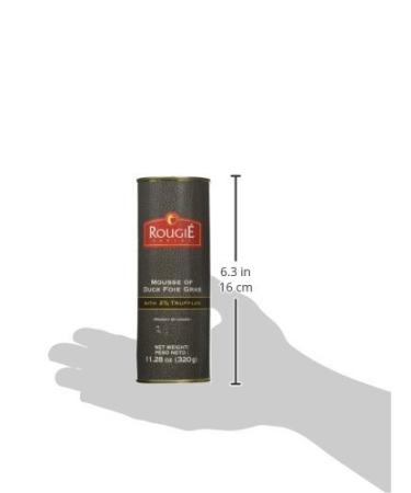 Rougie Duck Foie Gras Mousse with Truffle - 11.2oz Tin (1 Pack) - Buy Online on GoSupps.com