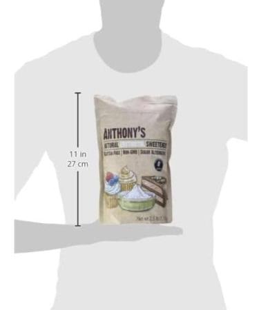Anthony's Erythritol Sweetener Granules 1.13kg - Buy Online on GoSupps.com