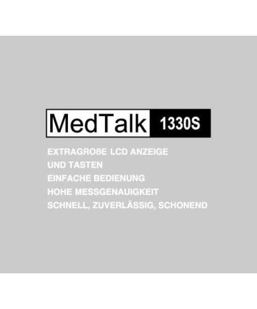 Medittalk I 1330S Wrist Blood Pressure Meter - Full Automatic Measurement & Arrhythmia Alerts | International Shipping Available - Buy Online on GoSupps.com