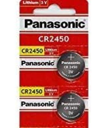 Panasonic CR2450 Lithium 3V Battery (Pack of 2) 