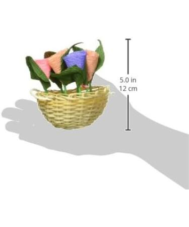 Rosewood Boredom Breaker Floral Hanging Basket Toy for Small Animals - Buy Online on GoSupps.com