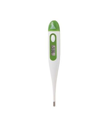 Dual Scale 60-Second Digital Thermometer with Beeper, Memory and Fever Alarm