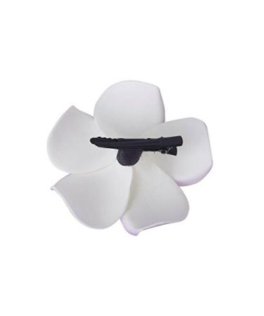 12 Pack Bohemia Style Foam Frangipani Flower Hair Clips - Perfect for Weddings Beach Vacations & Parties - Violet - Buy Online on GoSupps.com