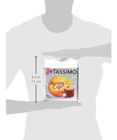 Tassimo Morning Caf Coffee Pods x16 (Pack of 10 Total 160 Drinks) - Buy Online on GoSupps.com