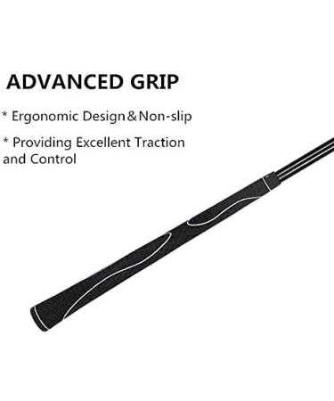 Greatlizard Golf Swing Training Aid - Improve Strength, Flexibility, and Tempo - Golf Practice Stick for Men and Women, Black 48 - Buy Online on GoSupps.com