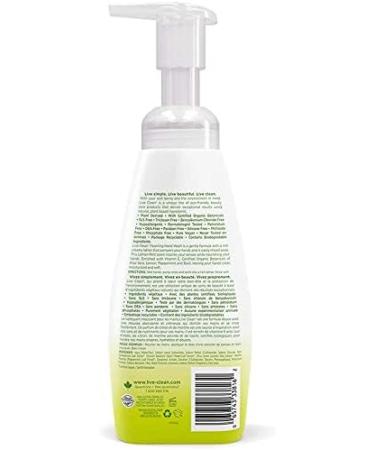Live Clean Foaming Hand Wash Lemon Mint 400 mL 4 Count 400 ml (Pack of 4) - Buy Online on GoSupps.com