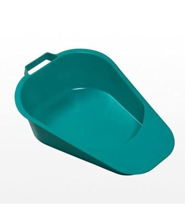 Epic Medical Supply Plastic Portable Fracture Bedpan with Handle (Turquoise)