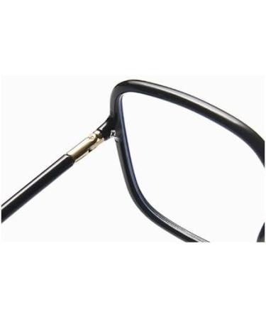 Fuqinqingoz Large Quadratic Anti-Blue Light Glasses | Oversized Computer Readers | Clear View & Ergonomic Design | Enhanced Comfort | Size: +350 Color: C6 - Buy Online on GoSupps.com