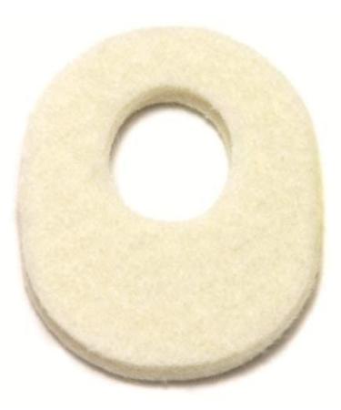 Aetna Felt Callus Pads 100/ Pack 1/8 Adhesive Felt Oval Foot Cushions 100 Count Beige
