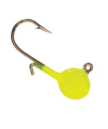 Kalin's Triple Threat Wire Keeper Crappie Jig Chartreuse 1/16 OZ - #2 Hook