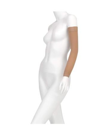 Juzo Soft 2000 15-20mmhg Standard Armsleeve with Silicone Top Band for Women Beige 2 (II) Regular Beige 2 (II) Regular