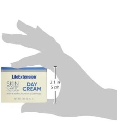 Life Extension Skin Care Day Cream - Retinyl Palmitate Ceramides & Shea Butter for Collagen & Moisture - 1.65 oz - Buy Online on GoSupps.com