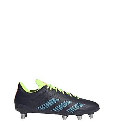 adidas Men's Kakari Rugby Shoe 14.5 Ink/Signal Cyan/Signal Orange
