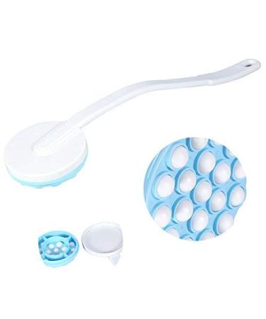 Long Body Bath Shower Back Brush Scrubber - Handled Massage Skin Cleaning Brush for Ultimate Relaxation & Hygiene - Buy Online on GoSupps.com