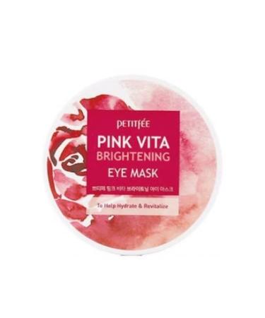 Petitfee Pink Vita Brightening Eye Mask - Revitalize Your Eyes | International Shipping Available - Buy Online on GoSupps.com