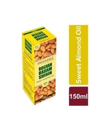 Patanjali Roghan Badam Shirin Sweet Almond Oil 150ml - Premium Nutrition & Skincare - International Shipping - Buy Online on GoSupps.com
