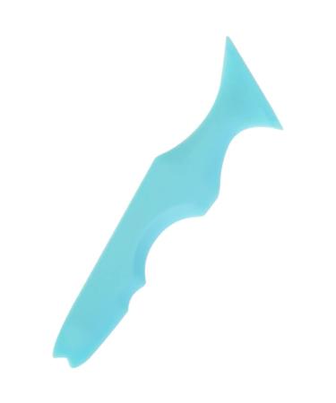 FRCOLOR Applicateur De Maquillage Silicone Pour Eyeliner Outil R utilisable Multifonctionnel Pour D butants Et Bleu