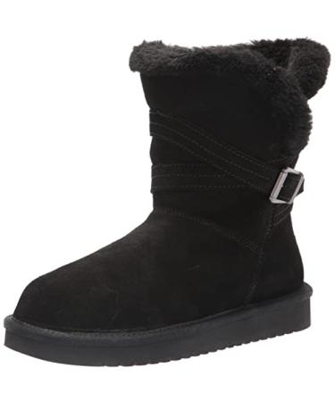 Koolaburra by UGG Women's Delene Short Fashion Boot 9 Black