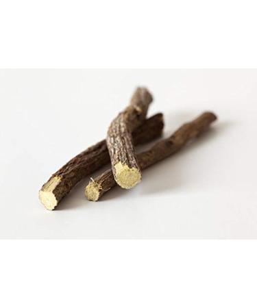 Shopper's Freedom Organic Licorice Root Sticks - 200g - Glycyrrhiza Bark Sticks Glabra Sweet Root Ayurveda