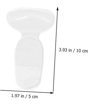 FOMIYES Silicone Half Size High Heel Insoles - Invisible Protective Heel Pads for Women | 4 Pairs Soft Sticker Comfort for Shoes - Buy Online on GoSupps.com