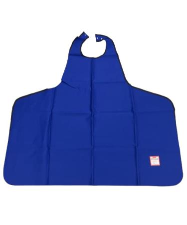 Thorpe Mill Smoking Apron - Fire Retardant - Wheelchair Accessories - Care Home Safety Blue One Size