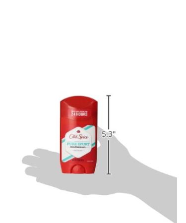 Buy Old Spice High Endurance Deodorant for Men - Pure Sport Scent (Pack of 2) | International Shipping Available - Buy Online on GoSupps.com