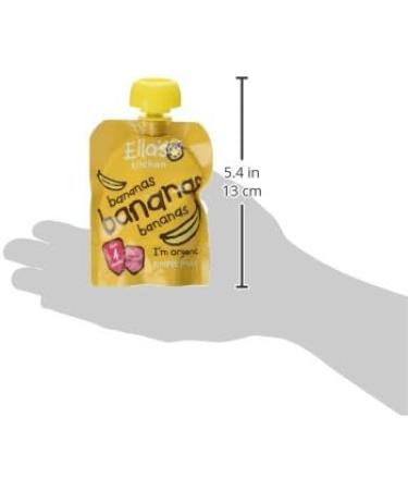 Ella's Kitchen First Taste Bananas Smooth Puree 70g - Buy Online on GoSupps.com