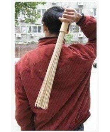 HINTER Bamboo Massage Hammer Sticks - Natural Wooden Handle Massager for Relaxation & Fitness | Eco-Friendly Health Tool - Buy Online on GoSupps.com