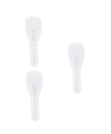 FOMIYES 12 STK Men Rapes Etui Hair Razor For Men Travel Razor Fall Hand Razor storage Transparent Razor Bag Hartshell case Razor holder for Home Man