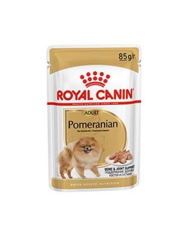 Royal Canin Pomeranian Adult Dog Wet Pouches 85g (Pack of 48)