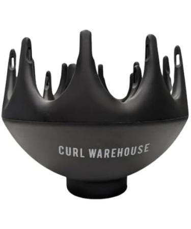 The Great Big Diffuser - Curl Warehouse Extra Large Diffuser for Curly Hair for Volume and Definition on Natural Curls Even Heat Distribution Large Size Similar to Black Orchid - Fits SnozzlePro Universal Adapter - Buy Online on GoSupps.com
