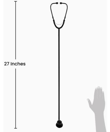 Buy Dixie EMS Dual Head Stethoscope - Stealth Black | Ideal for Doctors Nurses EMTs Cosplay & Role Play | International Shipping Available - Buy Online on GoSupps.com